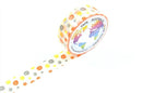 Fun Spots on White Washi Tape Australia