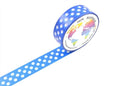 Clear Spots on Blue Washi Tape Australia