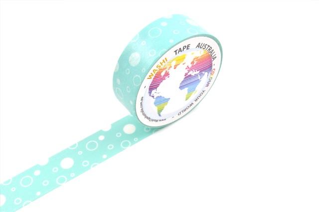 Fun Spots on Blue Washi Tape Australia