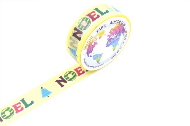 Noel on Yellow Washi Tape Australia