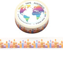 Festive Candles Washi Tape