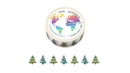 Decorated Christmas Trees Washi Tape
