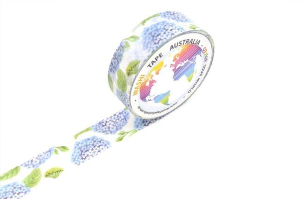 Blue Hydrangeas Washi Tape Australia