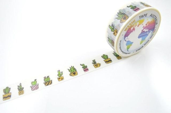 Cactus Pots Washi Tape Australia