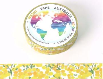 Yellow leaves (5m) Washi Tape Australia
