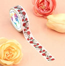 Red Roses Washi Tape