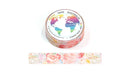 Watercolour Roses Washi Tape Australia