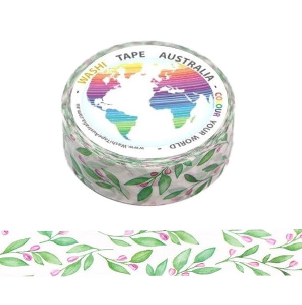 Leaves and Buds Washi Tape