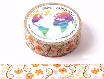 Orange Delightfuls Washi Tape Australia