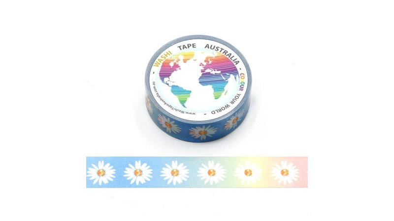 Colourful Daisy Border Washi Tape Australia