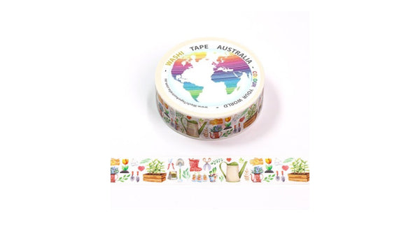 Garden Tools Washi Tape Australia