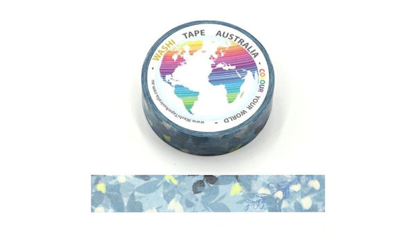 Blue Blooms (5m) Washi Tape Australia