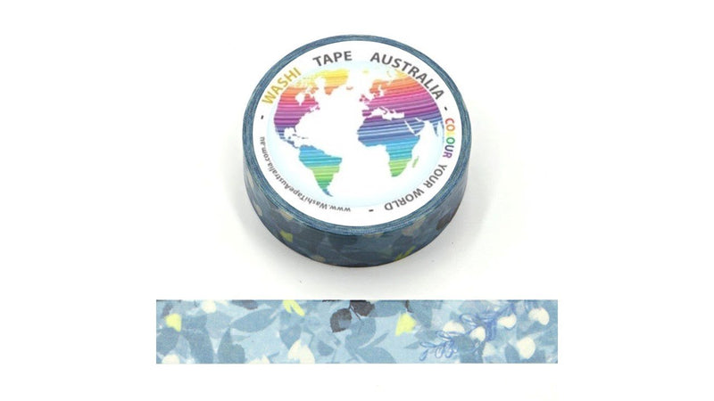Blue Blooms (5m) Washi Tape Australia