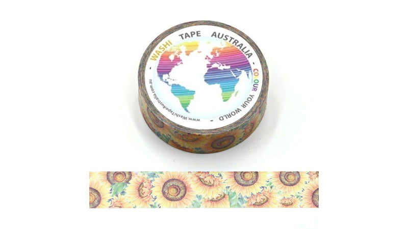 Summer Sunflowers (5m) Washi Tape Australia