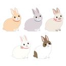 Rabbit Die-cut Memo Pad