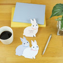 Rabbit Die-cut Memo Pad