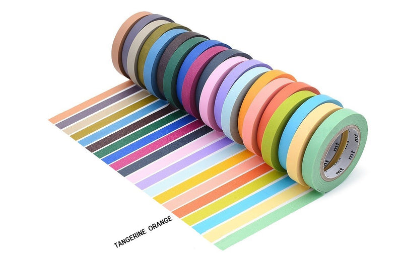 Slim Colours (Thin 6mm) Washi Tape