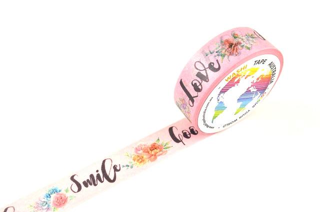 Smile Hello Love Good Washi Tape Australia