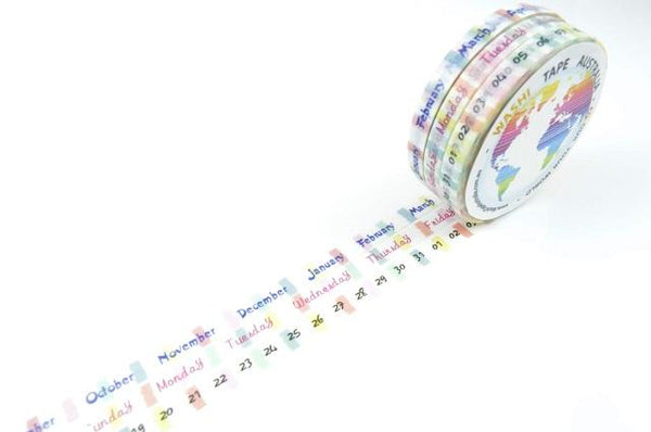 Planner Triple Pack (Thins 5mm) Washi Tape Australia