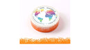 Orange Crayon Grass Border (5m) Washi Tape Australia