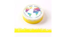 Yellow Crayon Grass Border (5m) Washi Tape Australia