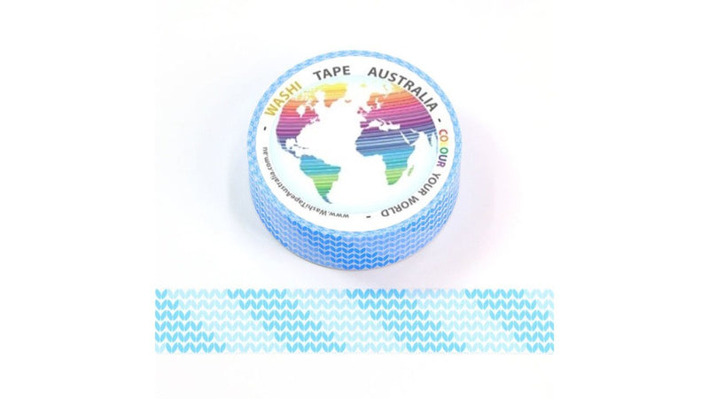 Blue Waves Border Washi Tape Australia
