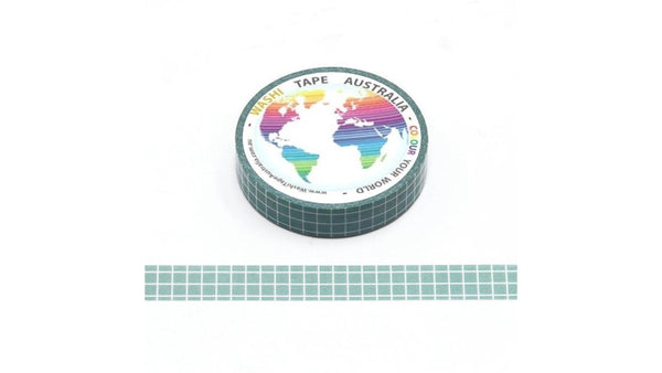 Grey Grid (Thin 10mm) Washi Tape