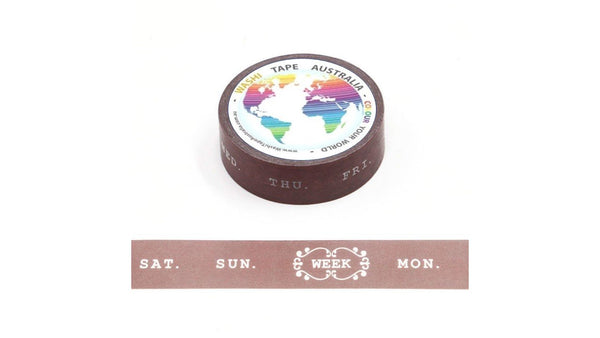 Planner Day Marker Washi Tape Australia