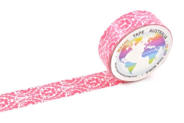 Red Border Washi Tape Australia