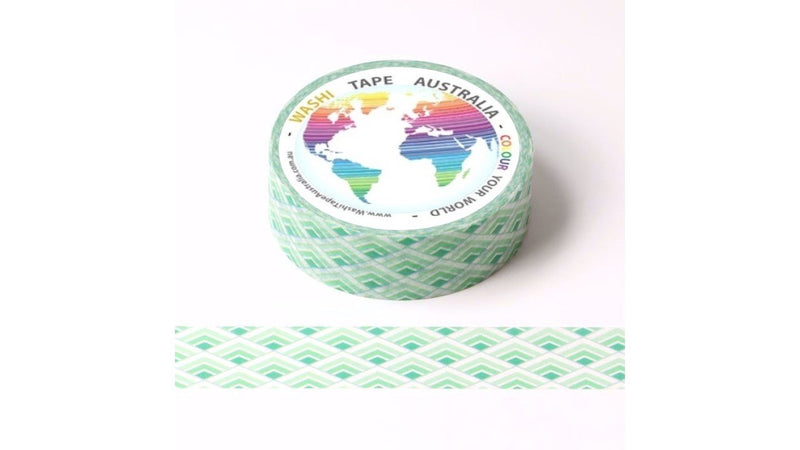 Green Mosaic Border (5m) Washi Tape Australia