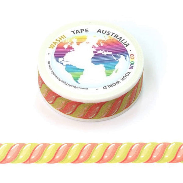 Yellow and Red Candy Washi Tape