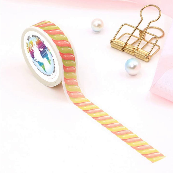 Yellow and Red Candy Washi Tape