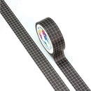 Black Grid Washi Tape
