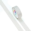 White Grid Washi Tape