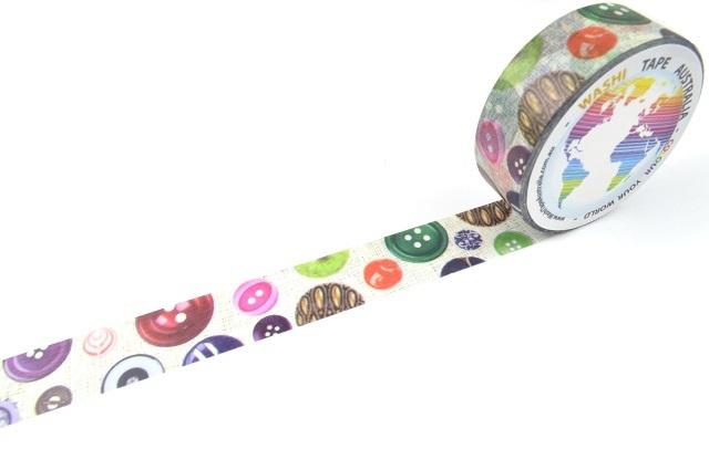 Button Up! Washi Tape Australia