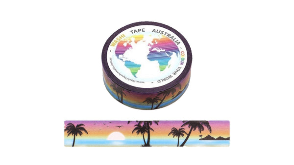 Tropical Sunset Washi Tape