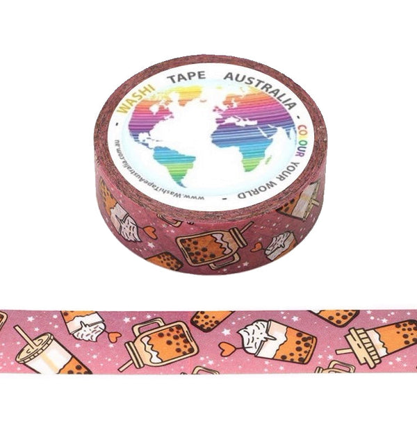 Bubble Tea Purple Washi Tape