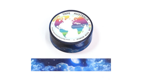 Moonlit Clouds Washi Tape