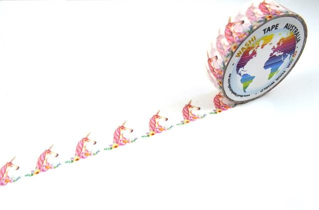 Pink Unicorns Washi Tape Australia