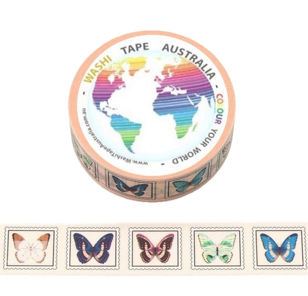 Butterfly Stamps Washi Tape
