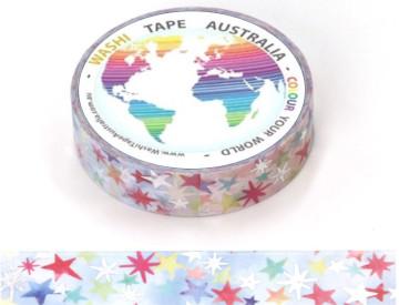 Dazzling Stars (5m) Washi Tape Australia