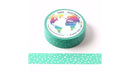 Stars on Turquoise Washi Tape Australia