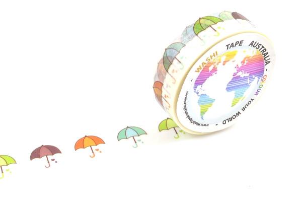 Colourful Love Umbrellas Washi Tape Australia