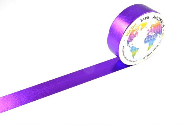 Foil Purple Washi Tape Australia