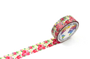 Foil Gold Hearts on Floral Washi Tape Australia