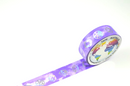 Foil Silver Gems on Lilac Washi Tape Australia