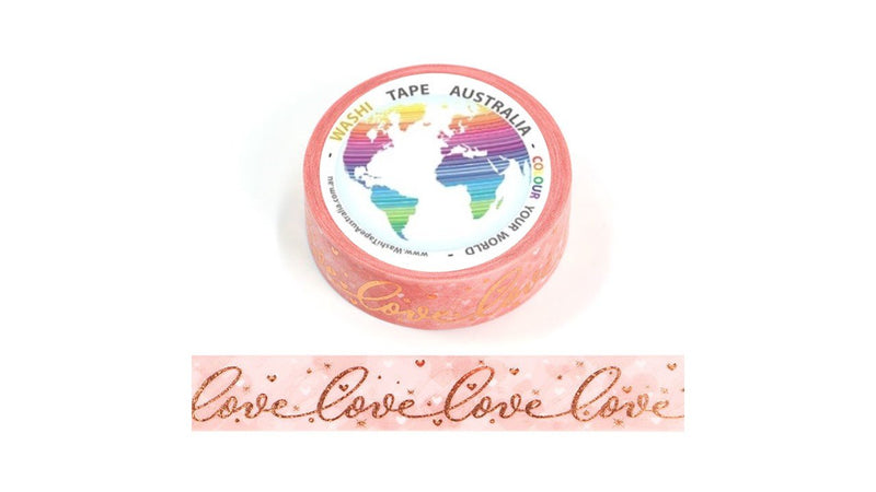 Foil Never Ending Love Washi Tape Australia