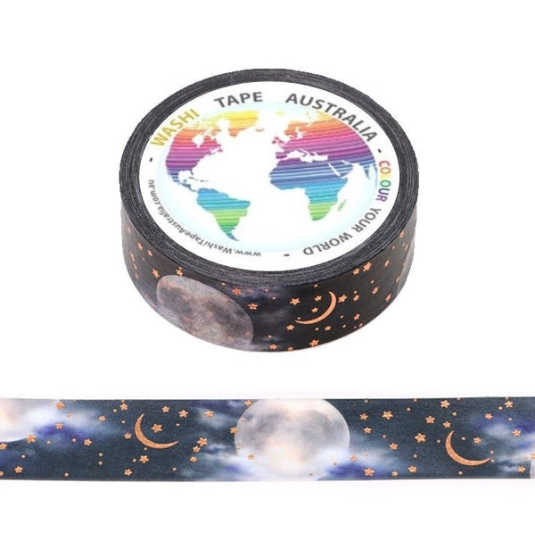 Full Moon - Foil Washi Tape