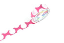 Foil Large White Spots on Hot Pink Washi Tape Australia