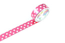 Foil White Spots on Hot Pink Washi Tape Australia